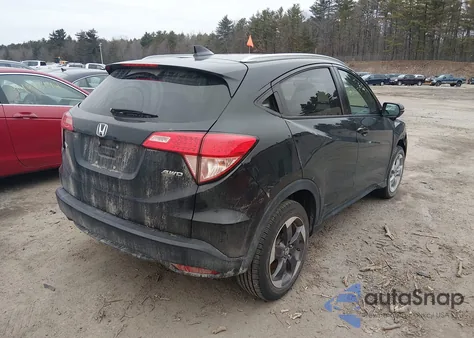 2018 Honda Hr-V Ex-L z USA, uszkodzony, nr VIN 3CZRU6H76JM717141